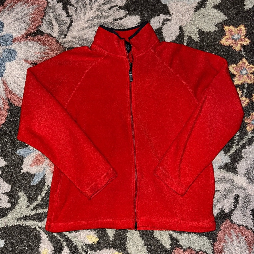 GAP Vibrant Red Fleece Jacket